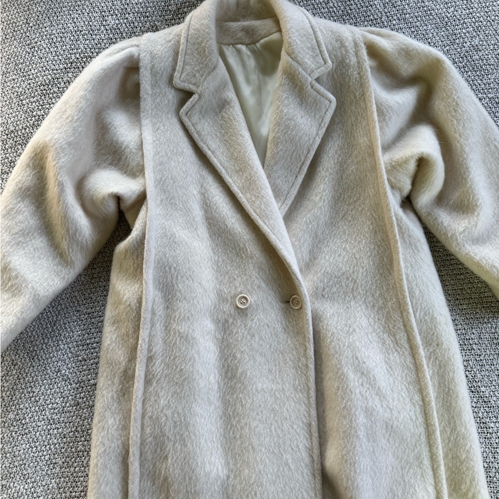 Chic Cream Teddy Jacket